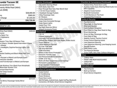 Certified 2023 Hyundai Tucson SE AWD/4WD image 6