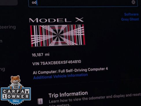 Used 2025 Tesla Model X Plaid AWD/4WD image 19