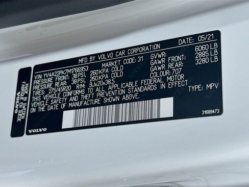 Used 2021 Volvo XC90 T6 Momentum image 41