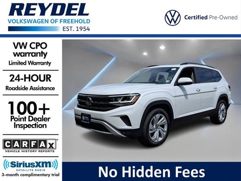 Certified 2023 Volkswagen Atlas SE w/ Panoramic Sunroof Package AWD/4WD image 1
