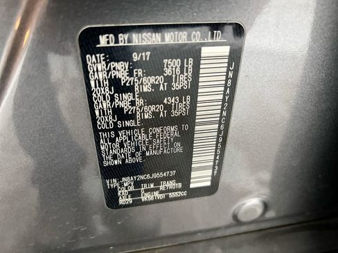 Used 2018 Nissan Armada SL w/ Moonroof Package image 30