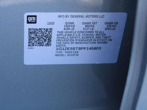 Certified 2023 Chevrolet Malibu LT w/ Driver Confidence Package image 23