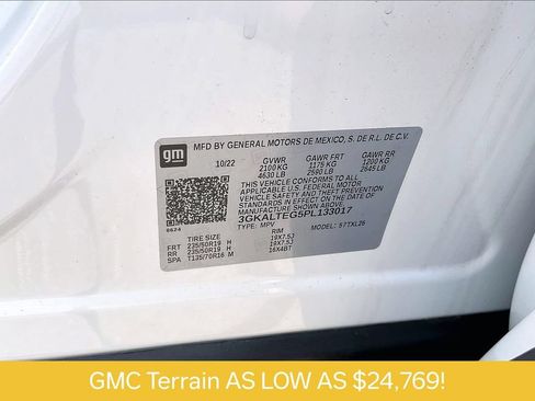 Used 2023 GMC Terrain SLE w/ Driver Convenience Package AWD/4WD image 34