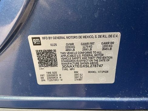 Used 2025 Chevrolet Equinox RS w/ Convenience Package III AWD/4WD image 27