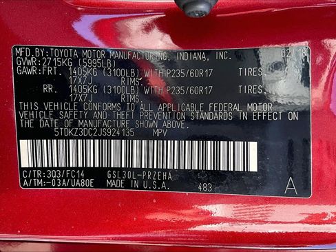 Used 2018 Toyota Sienna LE image 31