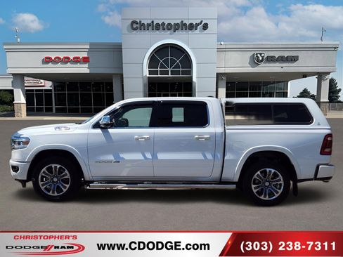 Used 2019 RAM 1500 Laramie Longhorn w/ Body-Colour Bumper Group AWD/4WD image 6