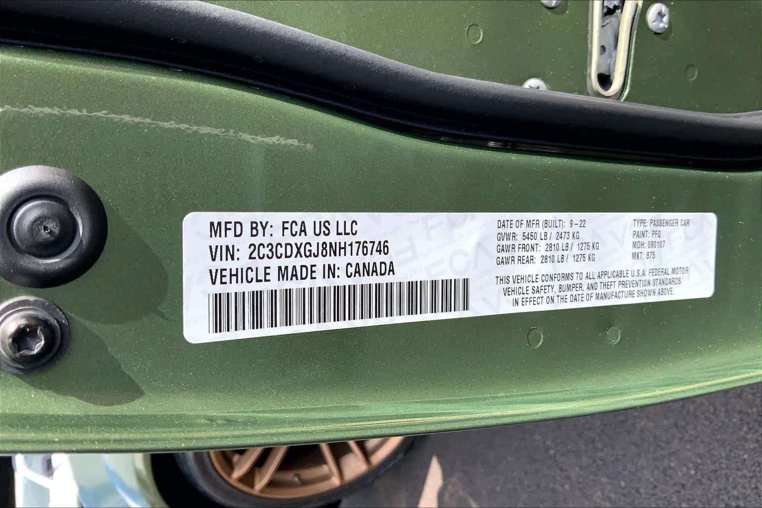 Used 2022 Dodge Charger Scat Pack RWD image 20