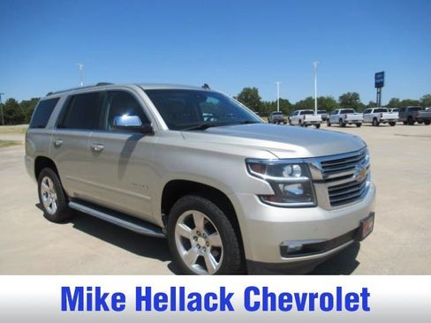 Used 2015 Chevrolet Tahoe LTZ RWD image 1