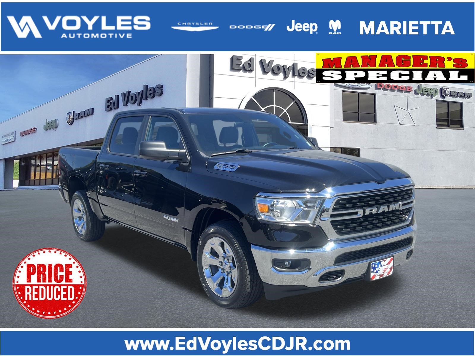 Used 2022 RAM 1500 Big Horn AWD/4WD image 1