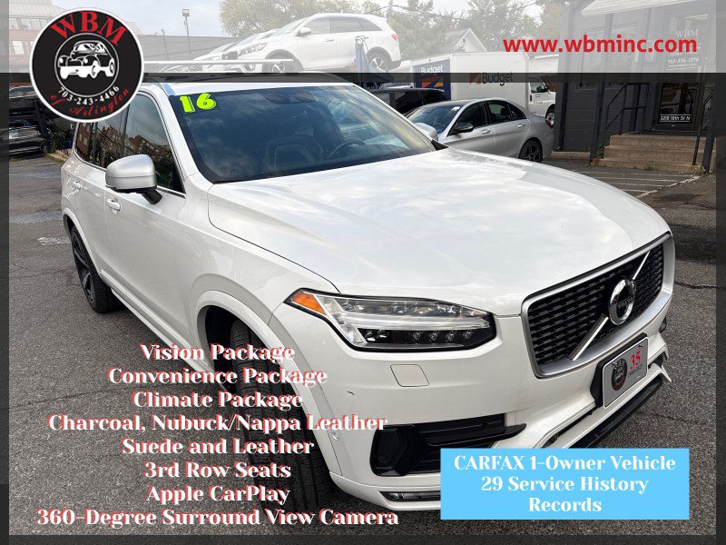 Used 2016 Volvo XC90 T6 R-Design w/ Vision Package AWD/4WD image 1