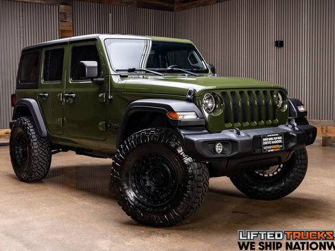 Used 2021 Jeep Wrangler Unlimited Sport AWD/4WD image 1