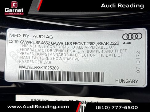 Used 2019 Audi A3 2.0T Premium Plus w/ Premium Plus Package image 27