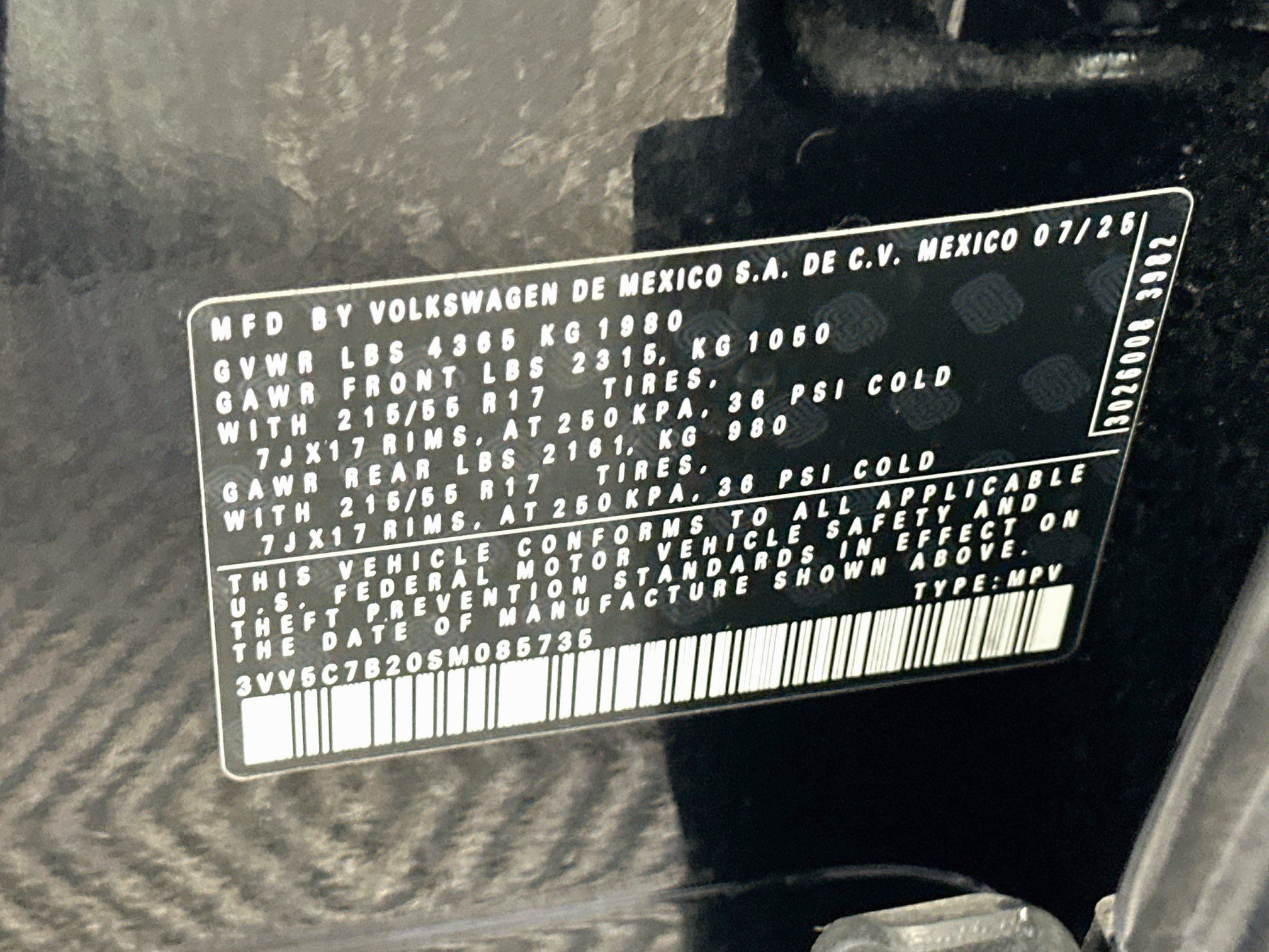Used 2025 Volkswagen Taos S FWD image 12