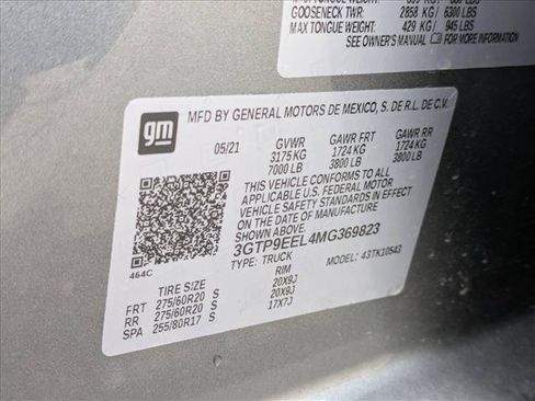 Used 2021 GMC Sierra 1500 AT4 w/ AT4 Preferred Package AWD/4WD image 22