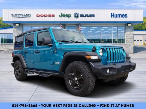 Used 2020 Jeep Wrangler Unlimited Sport S AWD/4WD image 1