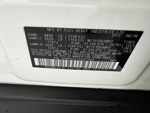 Used 2016 Subaru Outback 2.5i Premium image 34