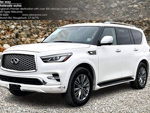 Used 2021 INFINITI QX80 Luxe w/ Cargo Package image 1