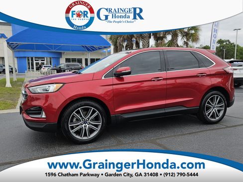 Used 2021 Ford Edge Titanium FWD image 1