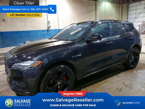 Used 2017 Jaguar F-PACE S AWD/4WD image 1
