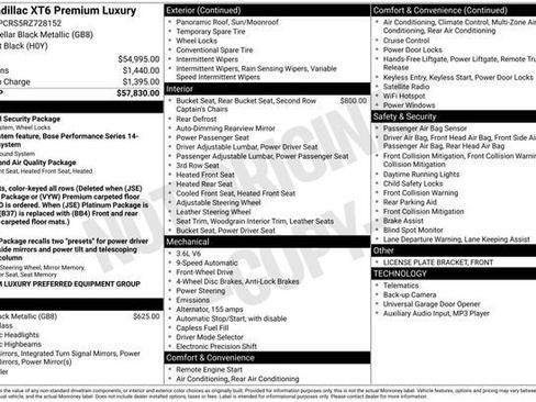 Used 2024 Cadillac XT6 Premium Luxury image 31