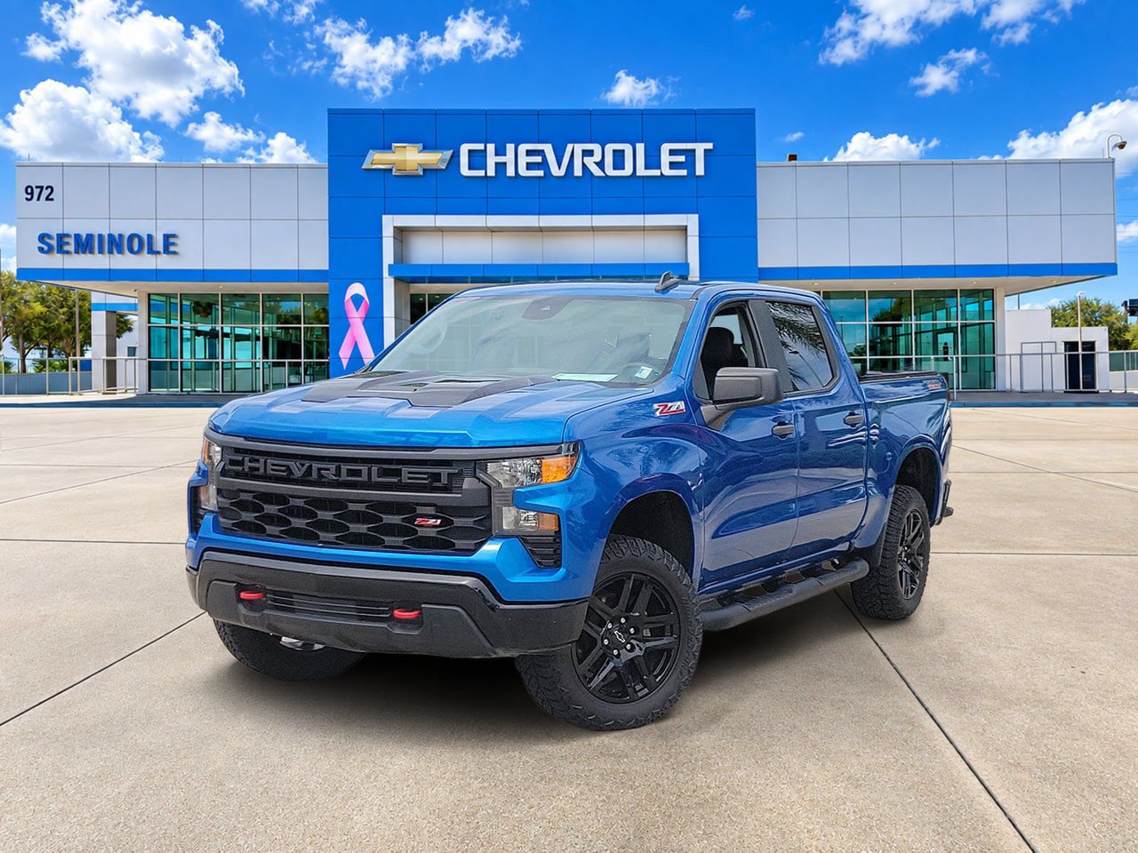 Certified 2022 Chevrolet Silverado 1500 Custom Trail Boss AWD/4WD image 1
