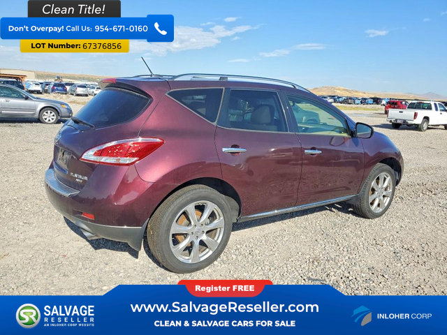 Used 2013 Nissan Murano LE w/ Platinum Pkg AWD/4WD image 4