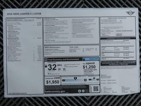 New 2026 MINI Cooper S image 8