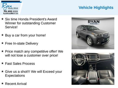 Used 2018 Toyota Highlander Limited image 4