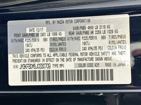 Used 2018 MAZDA CX-5 Grand Touring w/ Premium Package AWD/4WD image 12