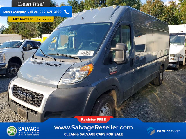 Used 2021 RAM ProMaster 3500 FWD image 1