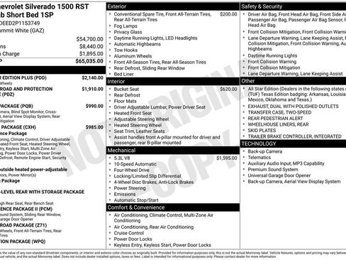 Certified 2023 Chevrolet Silverado 1500 RST w/ All Star Edition Plus AWD/4WD image 4