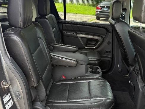 Used 2015 Nissan Armada Platinum w/ 2nd Row Captain Seat Package AWD/4WD image 14