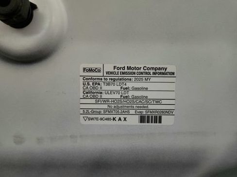 Used 2025 Ford F150 Raptor w/ Equipment Group 803A Raptor R AWD/4WD image 81