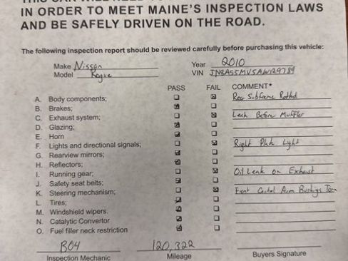 Used 2010 Nissan Rogue S w/ 360 Degree Value Pkg image 31