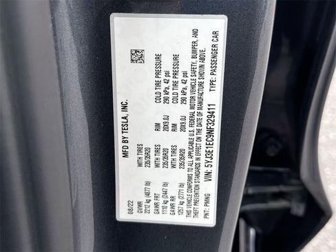 Used 2022 Tesla Model 3 Performance image 27