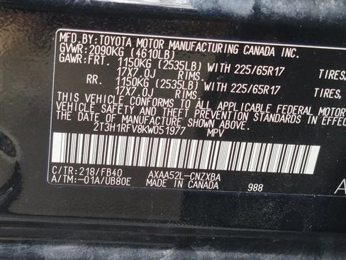 Used 2019 Toyota RAV4 LE FWD image 15