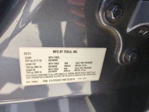 Used 2021 Tesla Model Y Long Range AWD/4WD image 25