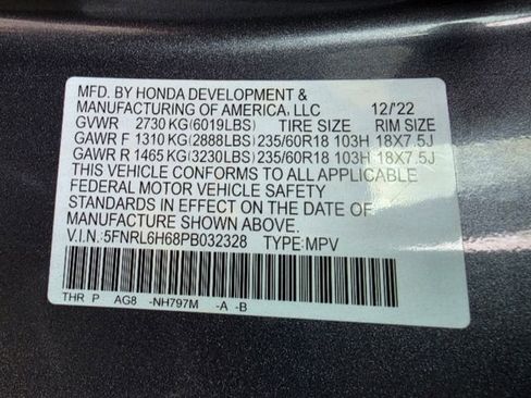 Used 2023 Honda Odyssey EX-L image 32