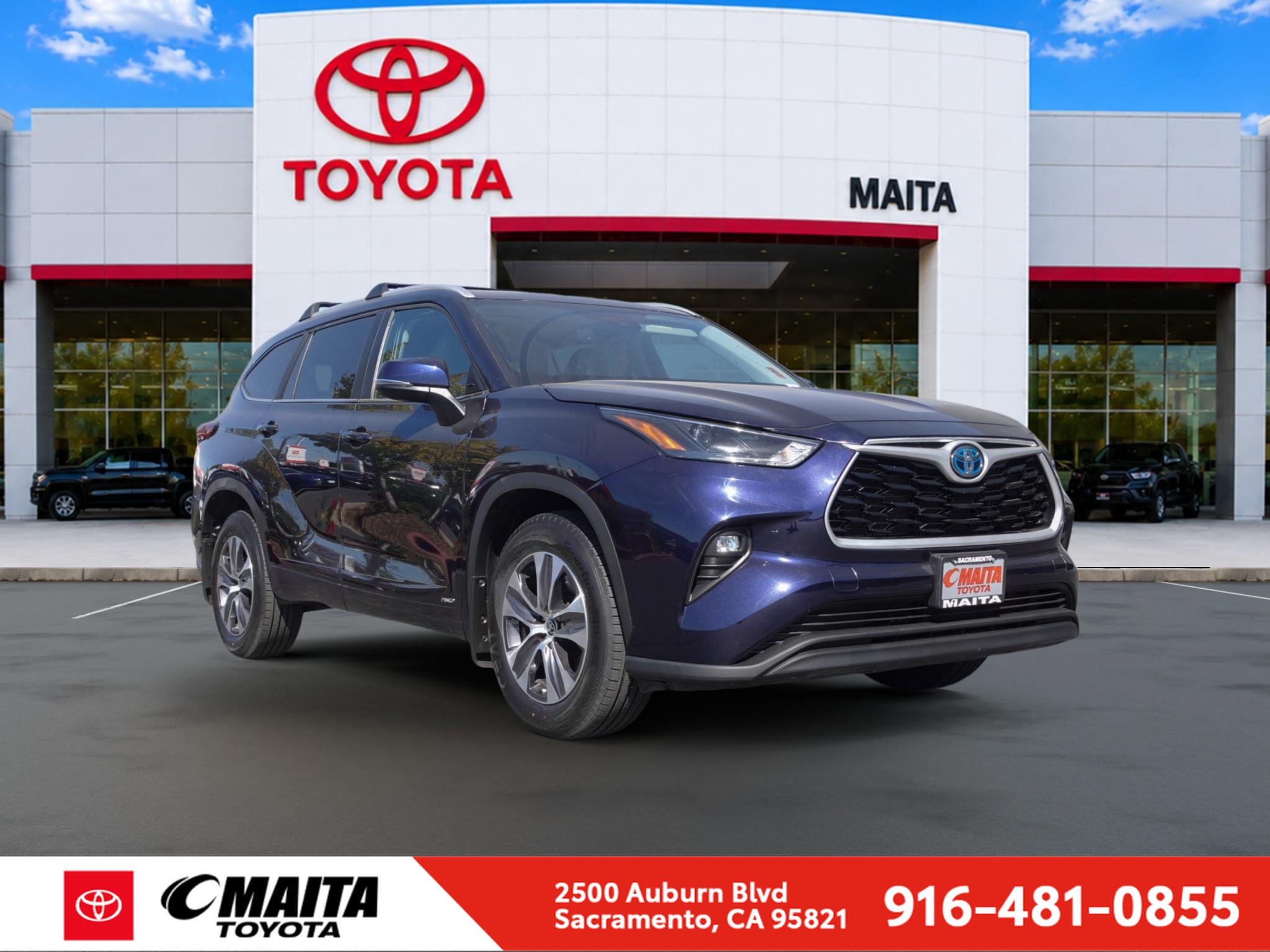 Used 2023 Toyota Highlander XLE w/ Protection Package #3 (TMS) AWD/4WD image 1
