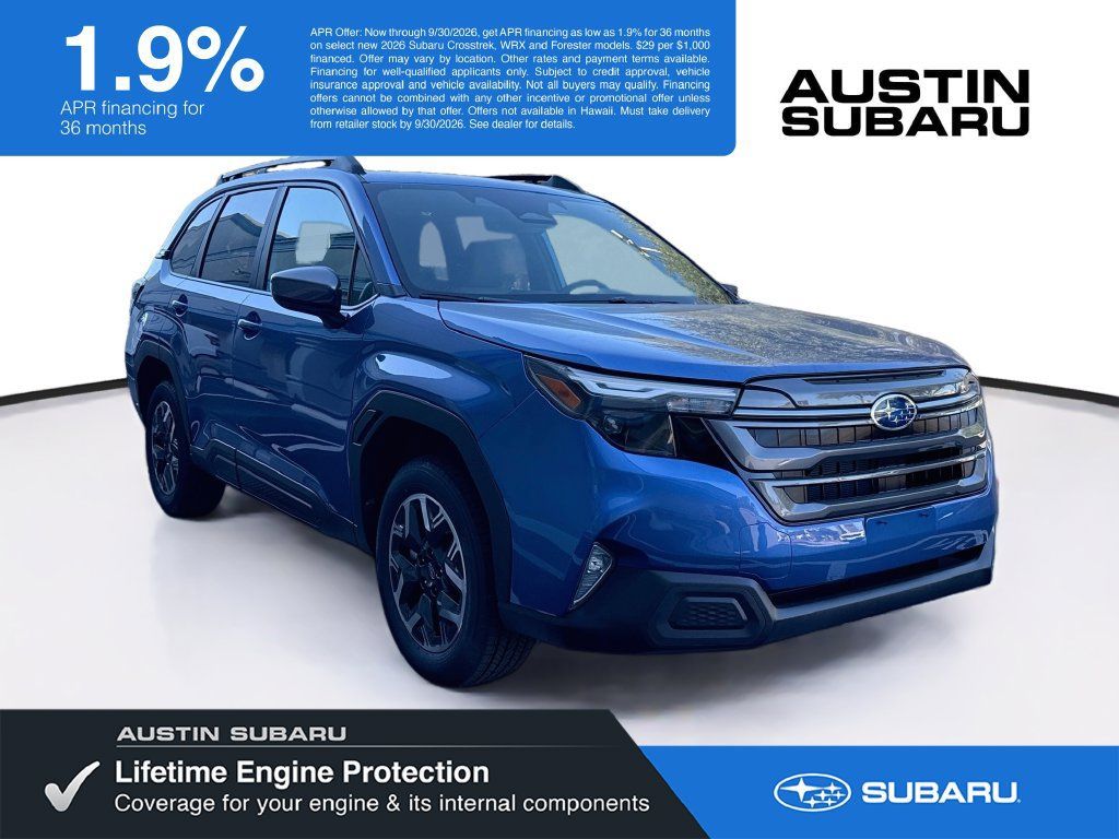 New 2026 Subaru Forester Premium AWD/4WD image 1