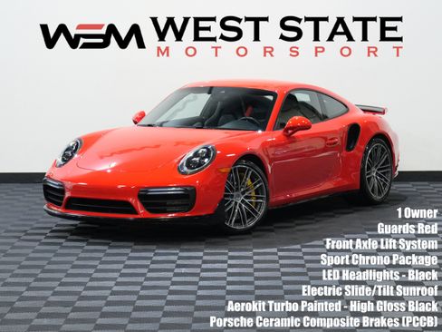 Used 2019 Porsche 911 Turbo S AWD/4WD image 1