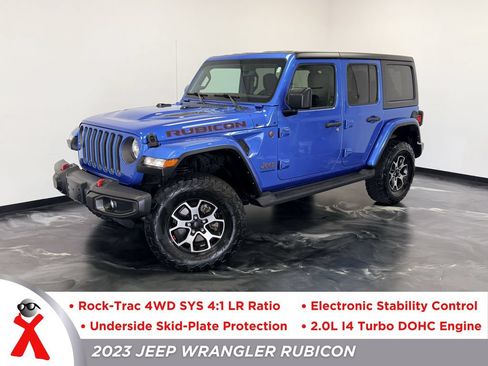Used 2023 Jeep Wrangler Unlimited Rubicon AWD/4WD image 1