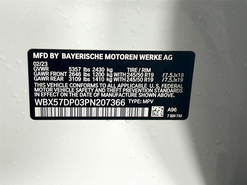 Certified 2023 BMW X3 xDrive30i w/ Premium Package w/ZPA AWD/4WD image 34