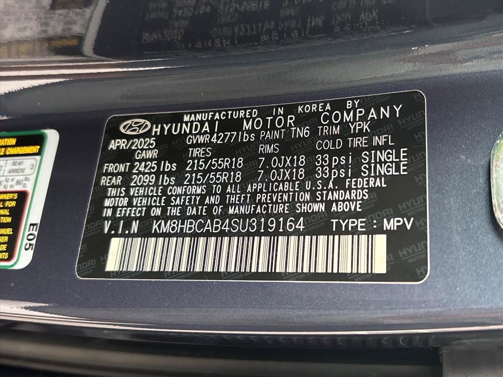 Used 2025 Hyundai Kona SEL AWD/4WD image 30