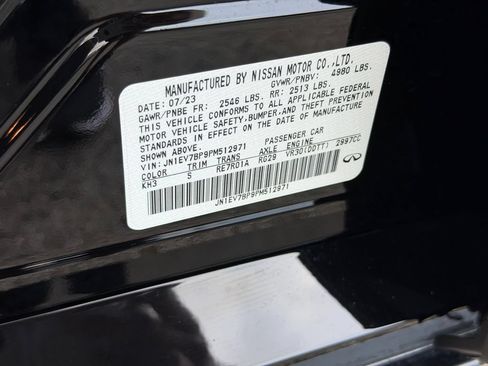 Used 2023 INFINITI Q50 Luxe w/ Cargo Package RWD image 18