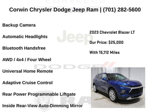 Used 2023 Chevrolet Blazer LT w/ Convenience Package image 19