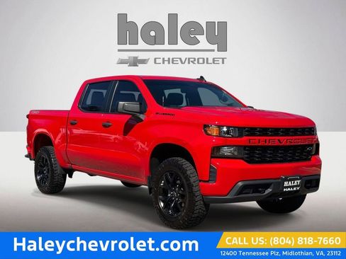 Used 2022 Chevrolet Silverado 1500 Custom w/ LPO, Blackout Package image 1