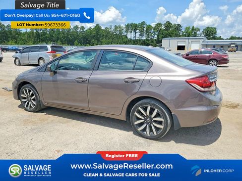 Used 2015 Honda Civic EX-L image 3