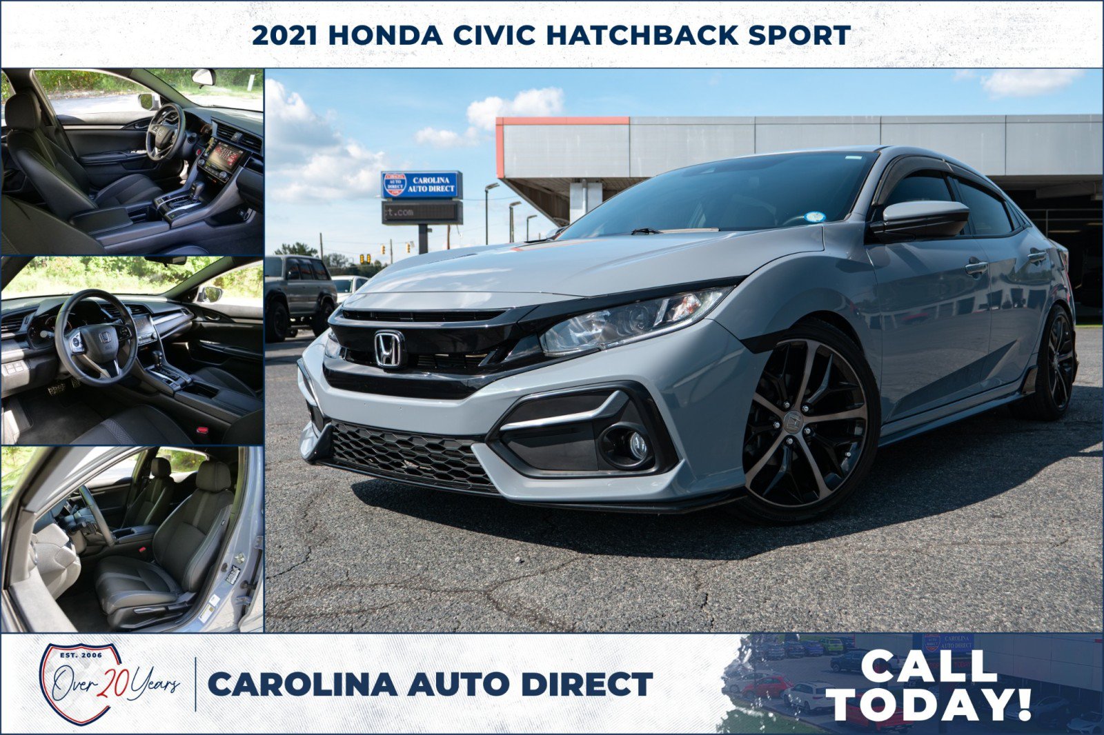 Used 2021 Honda Civic Sport image 1