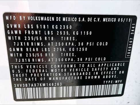 Used 2019 Volkswagen Tiguan SEL image 34